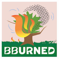 burning tree logo